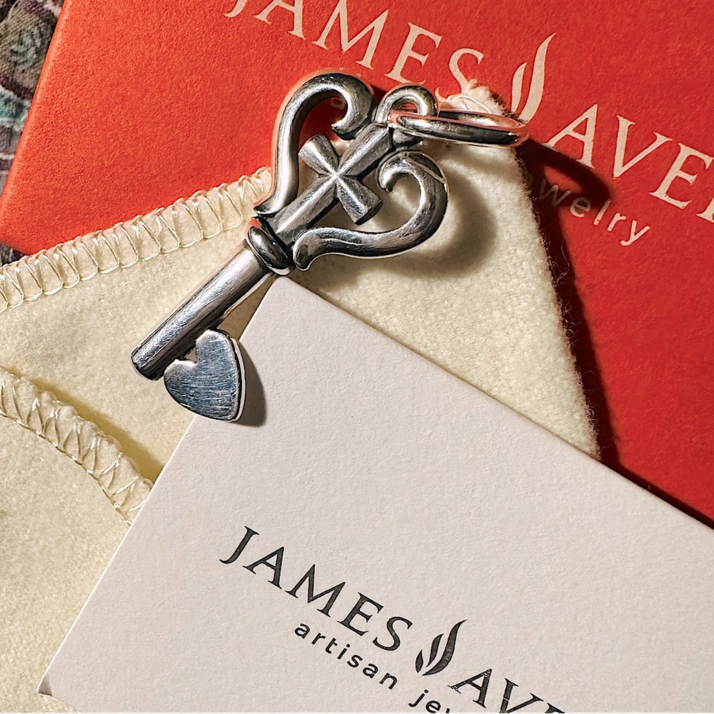 James Avery Key of Faith Retired